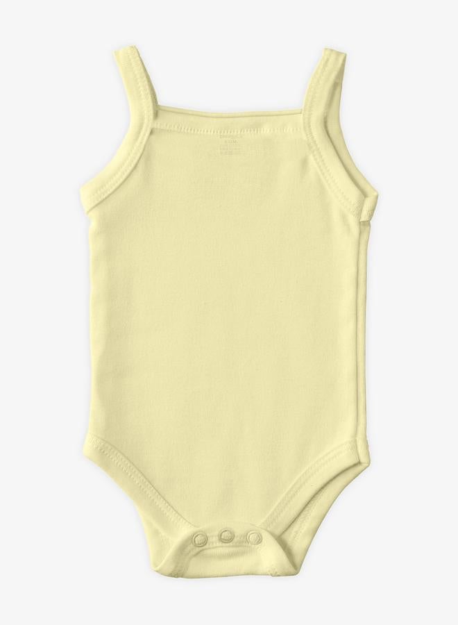 بابيز_بيسك طقم 6 قطع - بودي سوت بلا اكمام 100% قطن سوبر كومبد - Image 5